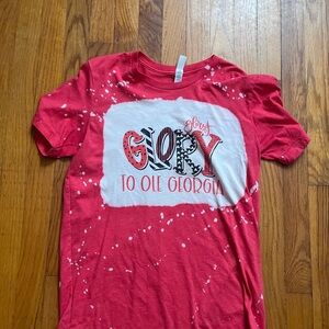 Bella Canvas Kids Red Graphic Tee